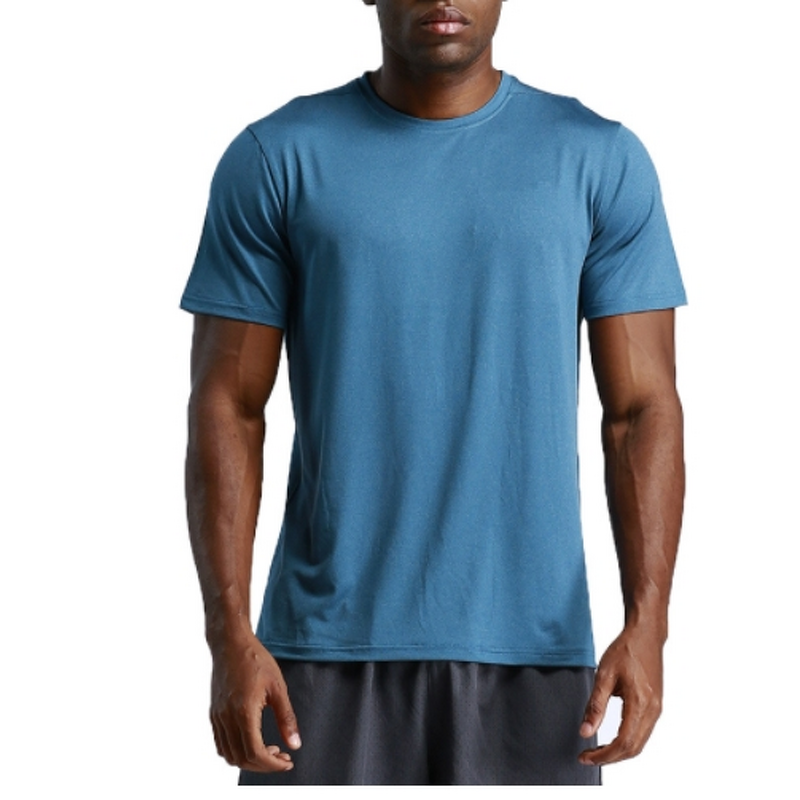 Men's Sports T-shirt Manufacturer - OEM/ODM Custom Solid Color Quick Dry T-shirt