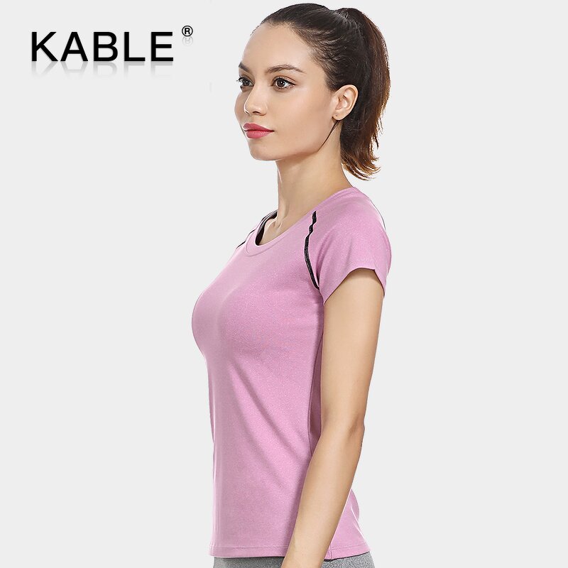 Women's Fitness T-shirt Manufacturer - OEM/ODM Custom Lightweight Breathable T-shirt