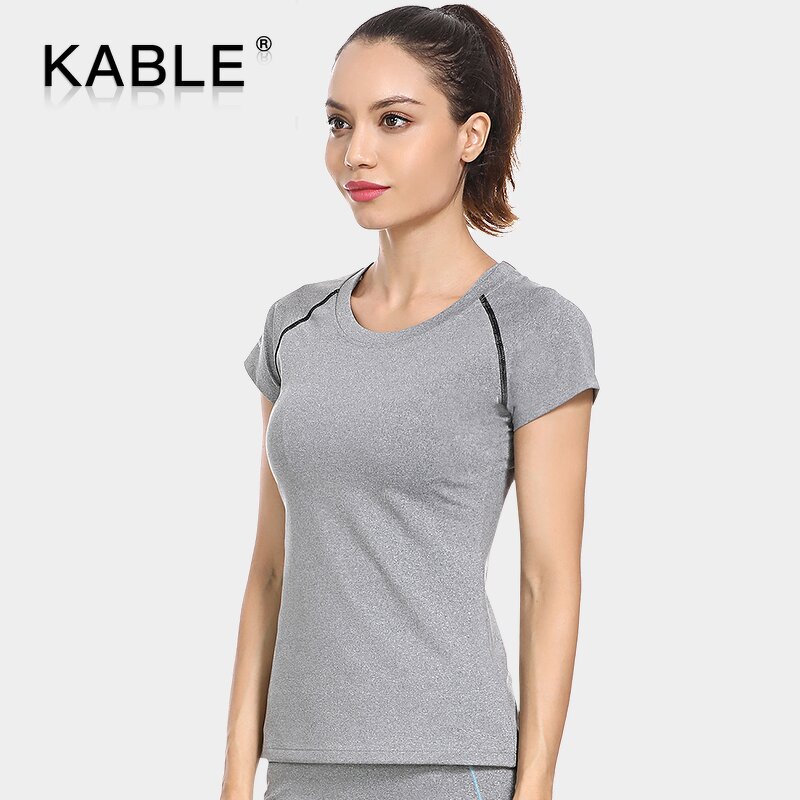 Women's Fitness T-shirt Manufacturer - OEM/ODM Custom Lightweight Breathable T-shirt