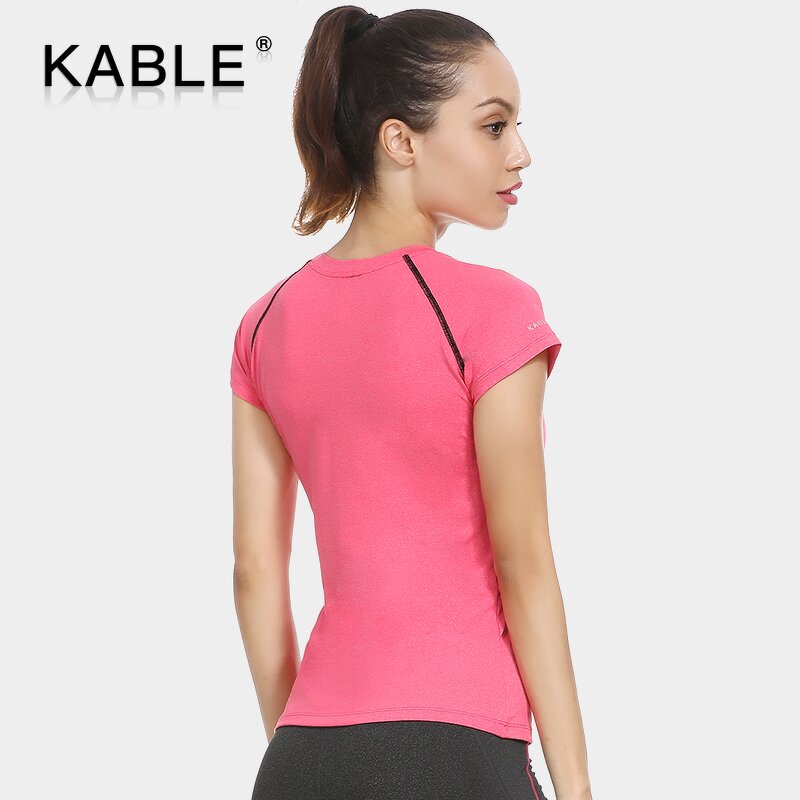 Women's Fitness T-shirt Manufacturer - OEM/ODM Custom Lightweight Breathable T-shirt