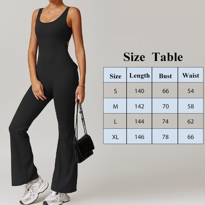 Women's Jumpsuit Manufacturer - OEM/ODM Custom Elasticity Seamless Yoga Fit Jumpsuit