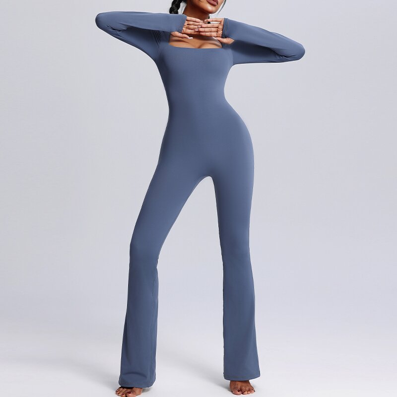 Women's Jumpsuit Manufacturer - OEM/ODM Custom High Elasticity Dance Fitness Jumpsuit