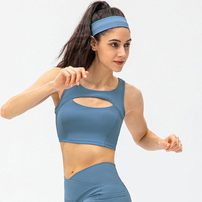 Sports Bra Manufacturer - OEM/ODM Custom Reversible Hollow Design Yoga Bra