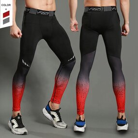 Men's Fitness Leggings Manufacturer - OEM/ODM Custom High Elastic Quick Dry Leggings