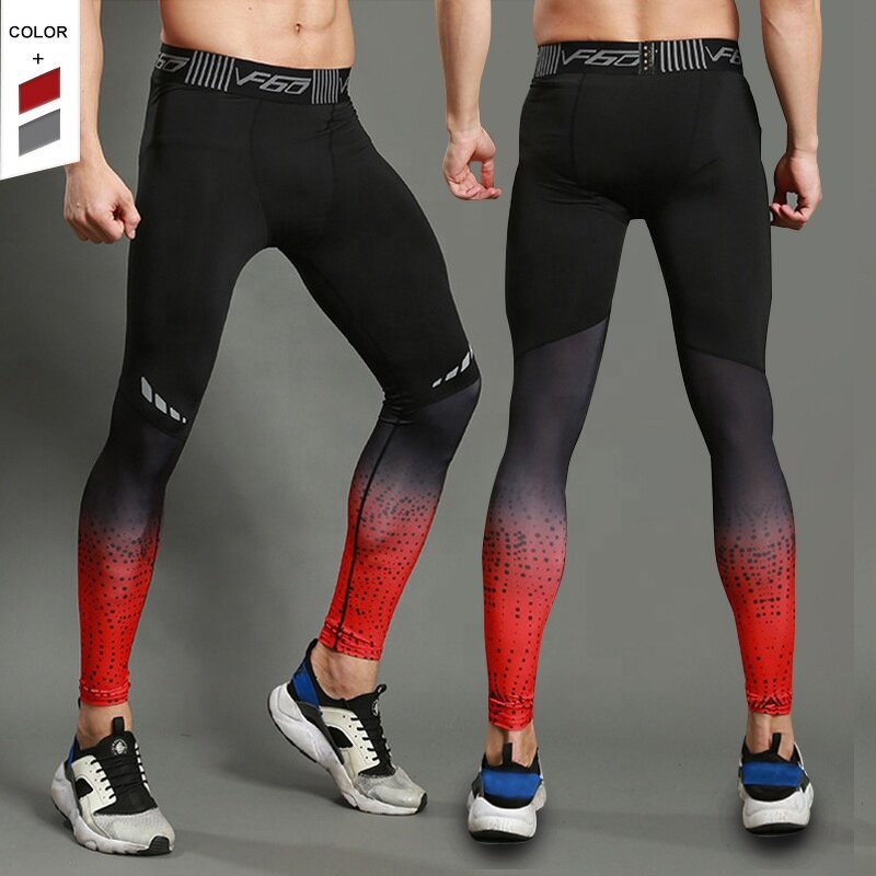 Men's Fitness Leggings Manufacturer - OEM/ODM Custom High Elastic Quick Dry Leggings