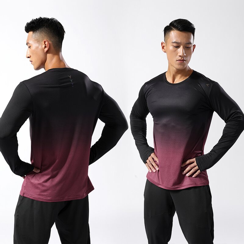 Men's Sport Wear Manufacturer - OEM/ODM Custom Yoga Loose Long Sleeved T Shirts