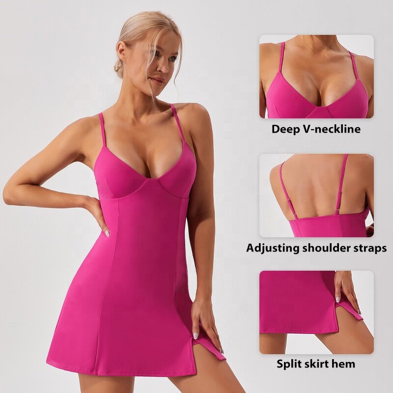 Women's Tennis Skirt Manufacturer - OEM/ODM Custom One Piece Nude Feel Sports Skirt