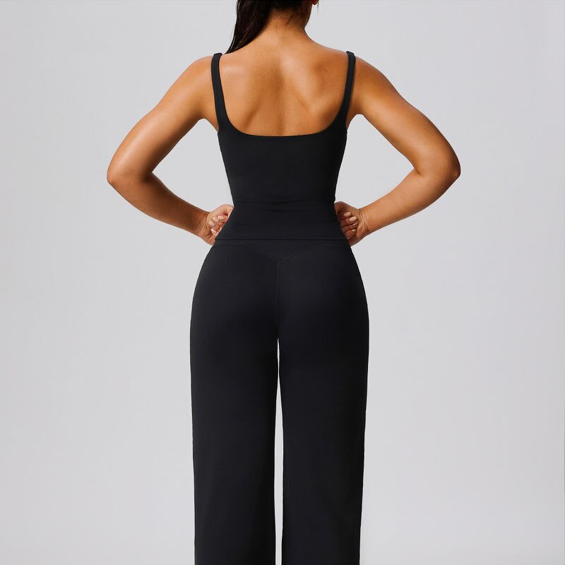 Women's Yoga Set Manufacturer - OEM/ODM Custom 2-Piece Halter Top Leggings Set