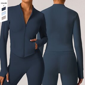 Women's Jacket Manufacturer - OEM/ODM Custom Winter Brushed Keep Warm Zipper Coat