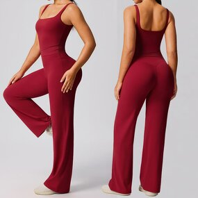 Women's Yoga Set Manufacturer - OEM/ODM Custom 2-Piece Halter Top Leggings Set