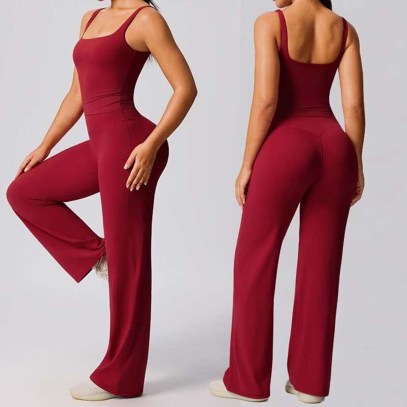 Women's Yoga Set Manufacturer - OEM/ODM Custom 2-Piece Halter Top Leggings Set