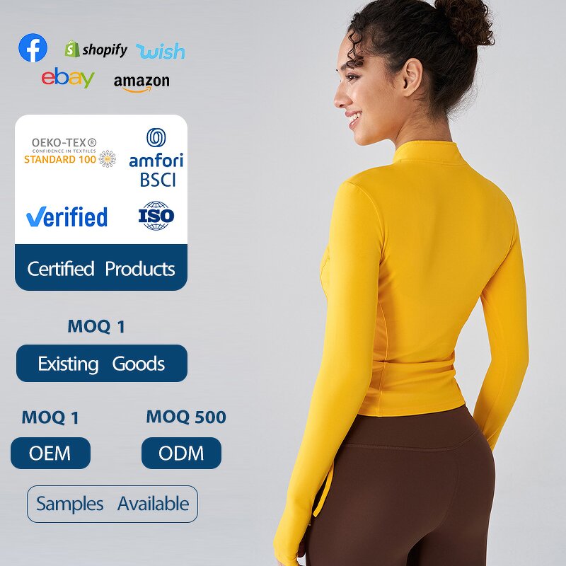 Women's Pullover Manufacturer - OEM/ODM Custom Quick Dry Half Zip Longsleeve