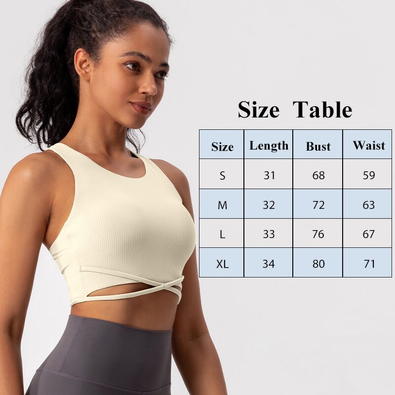 Women's Tank Top Manufacturer - OEM/ODM Custom Firm-Abs One-Piece Chest Pad Top