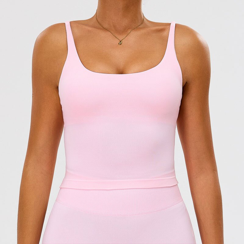 Women's Halter Tank Top Manufacturer - OEM/ODM Custom Nylon Spandex Sport Top