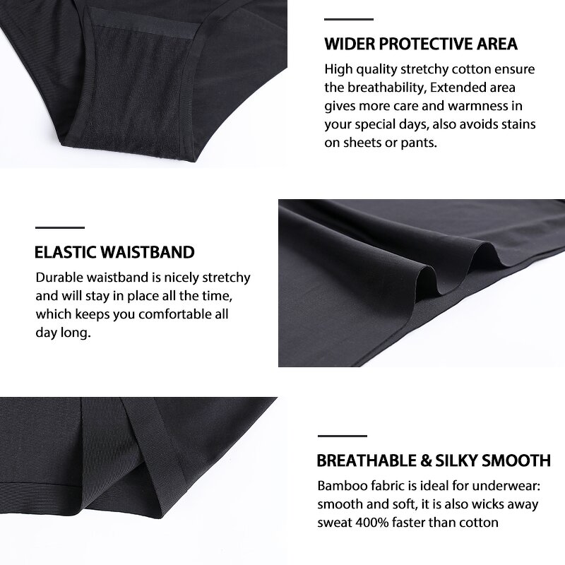 Women's Underwear Manufacturer - OEM/ODM Custom Organic Cotton Period Panties