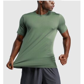 Men's Sports T-shirt Manufacturer - OEM/ODM Custom Solid Color Quick Dry T-shirt