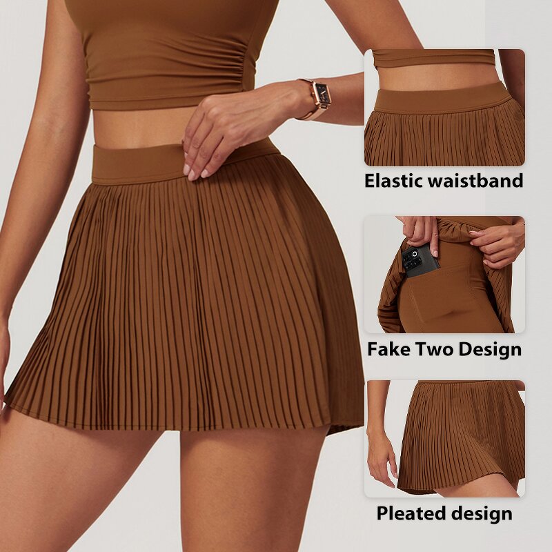 Women's Tennis Skirt Manufacturer - OEM/ODM Custom Cloud-Inspired Breathable Skirt