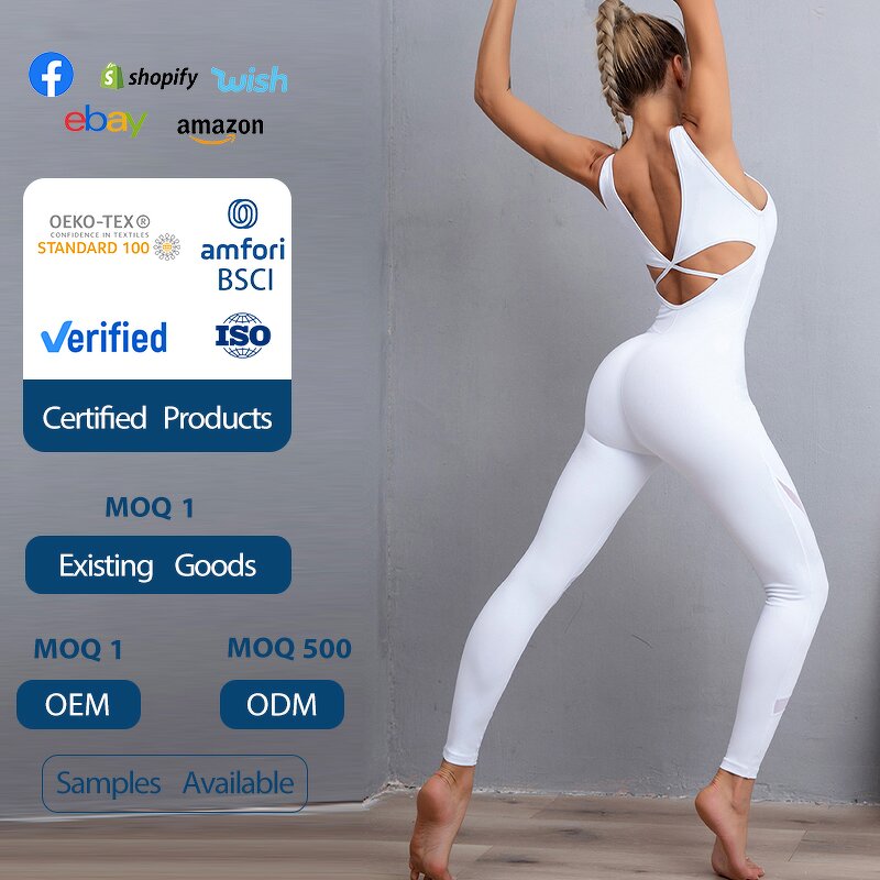 Women's Jumpsuit Manufacturer - OEM/ODM Custom Breathable Tummy Control Jumpsuit