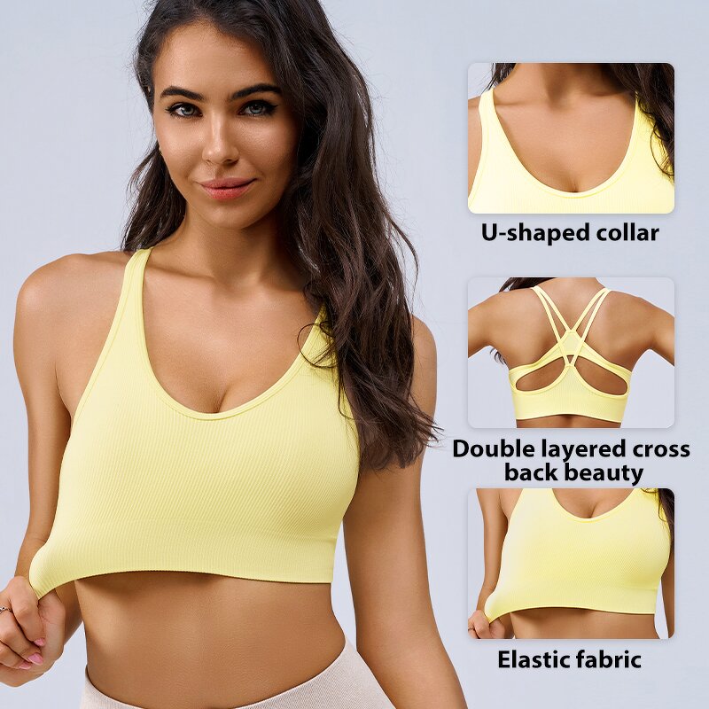 Women's Yoga Bra Manufacturer - OEM/ODM Custom High Elasticity Quick Dry Vest