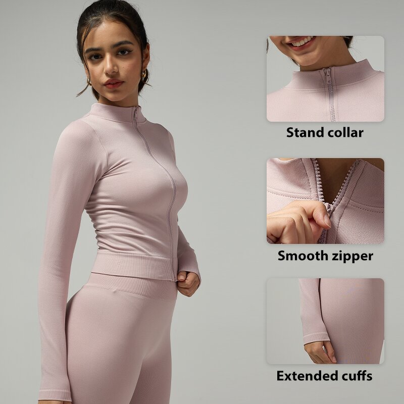 Women's Sportswear Manufacturer - OEM/ODM Custom Nude Feeling Tight Longsleeve
