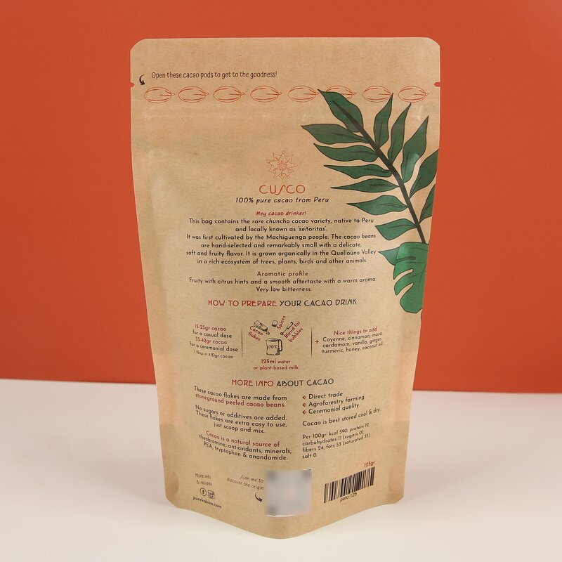Biodegradable Bag Manufacturer - OEM/ODM Custom Compostable Kraft Paper Pouch