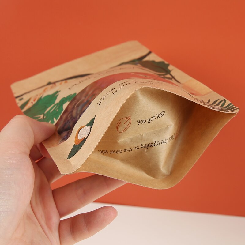 Biodegradable Bag Manufacturer - OEM/ODM Custom Compostable Kraft Paper Pouch