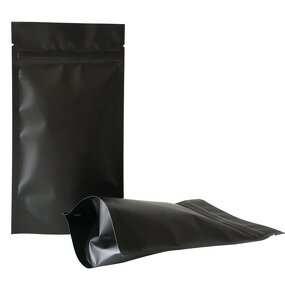 Stand up Bag Manufacturer - OEM/ODM Custom Matte Black Smell Proof Pouch