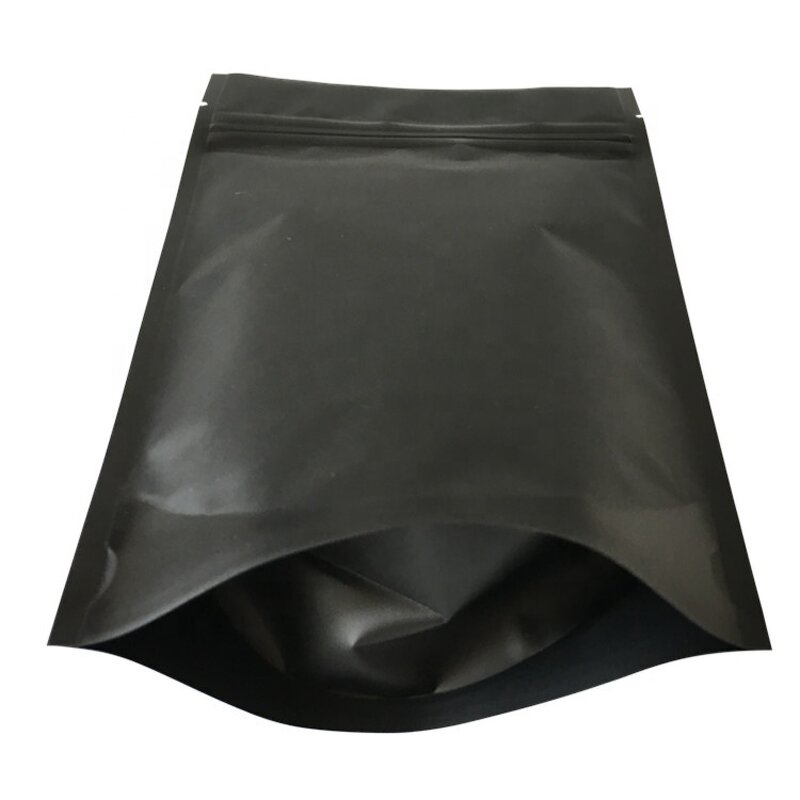 Stand up Bag Manufacturer - OEM/ODM Custom Matte Black Smell Proof Pouch