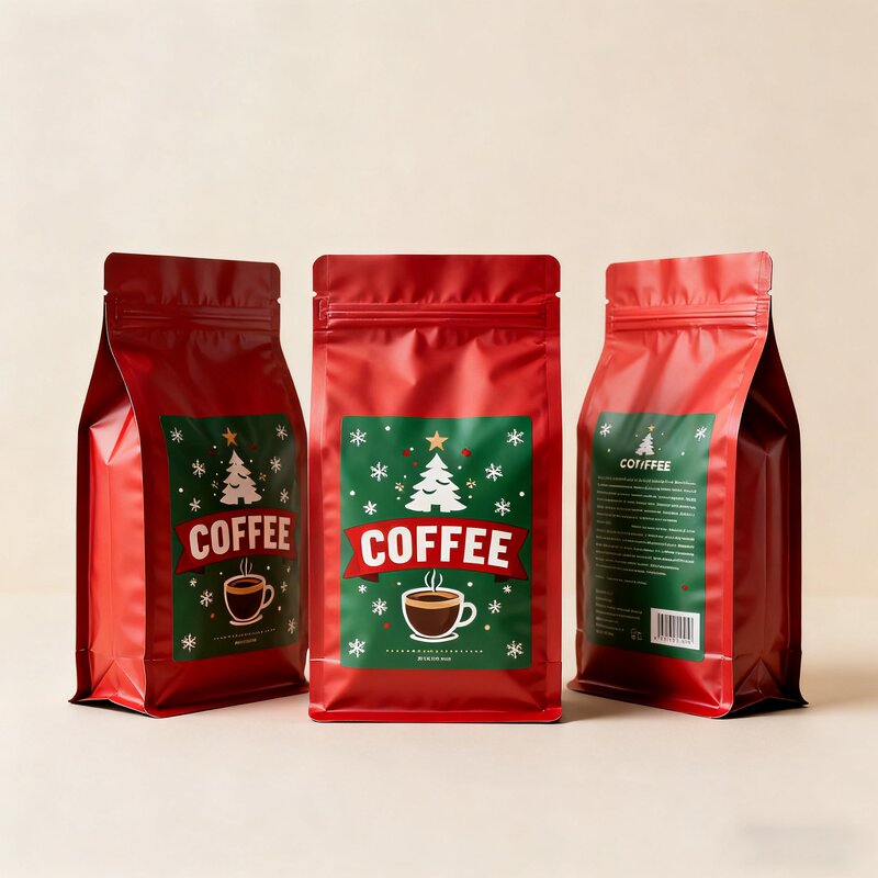 Coffee Packaging Pouch Manufacturer - OEM/ODM Custom Flat Bottom Zipper Pouch