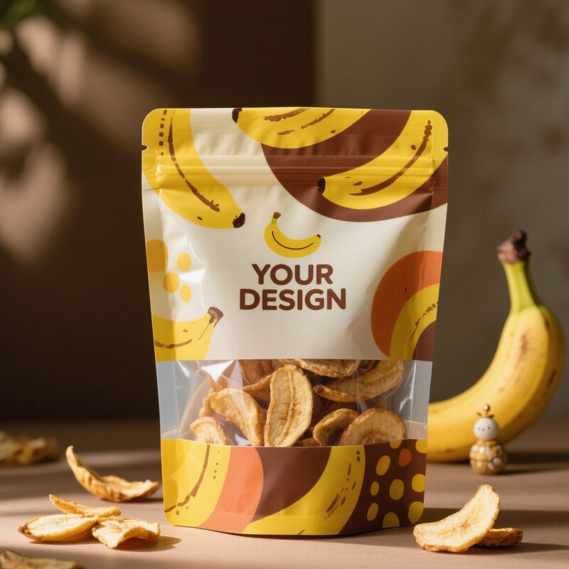 Standup Pouch Manufacturer - OEM/ODM Custom Window Snack Dried Fruit Bag