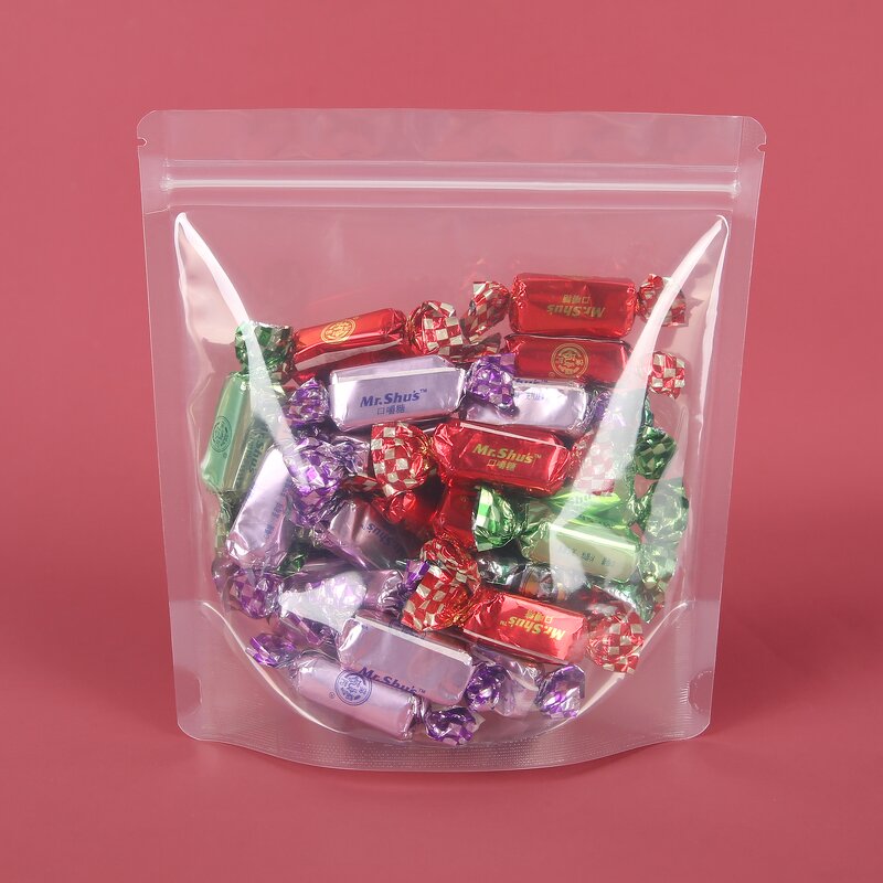 Mylar Pouch Manufacturer - OEM/ODM Custom Clear Plastic Resealable Candy Bag