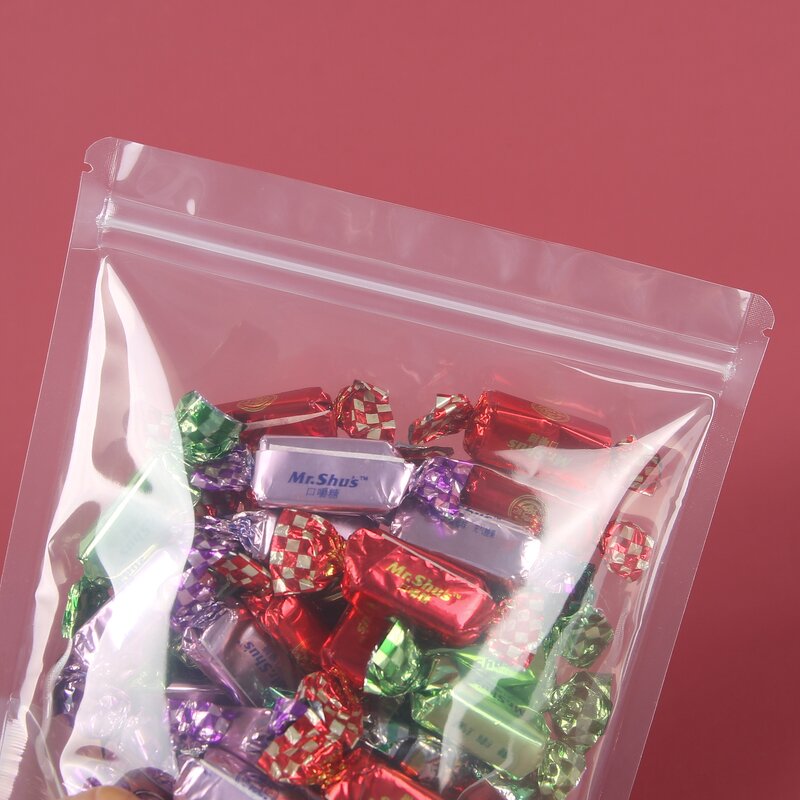 Stand up Pouch Manufacturer - OEM/ODM Custom Transparent Window Heat Seal Bag