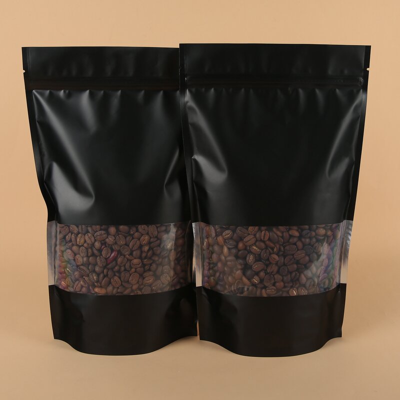 Stand up Pouch Manufacturer - OEM/ODM Custom Transparent Window Heat Seal Bag