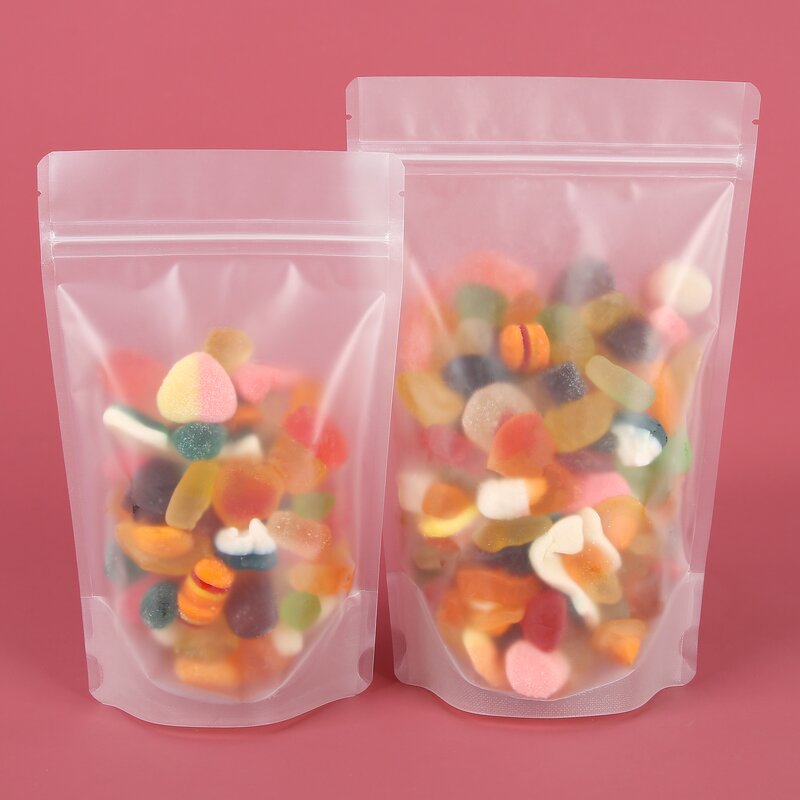 Stand up Pouch Manufacturer - OEM/ODM Custom Transparent Window Heat Seal Bag