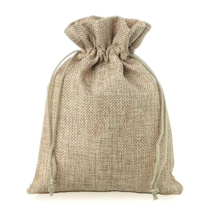 Jute Bag Manufacturer - OEM/ODM Custom Hessian Drawstring Stand up Coffee Bag