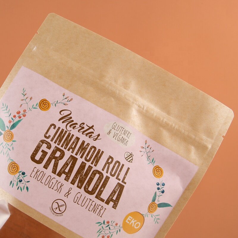 Kraft Paper Bag Manufacturer - OEM/ODM Custom Compostable Zipper Tea Coffee Bag