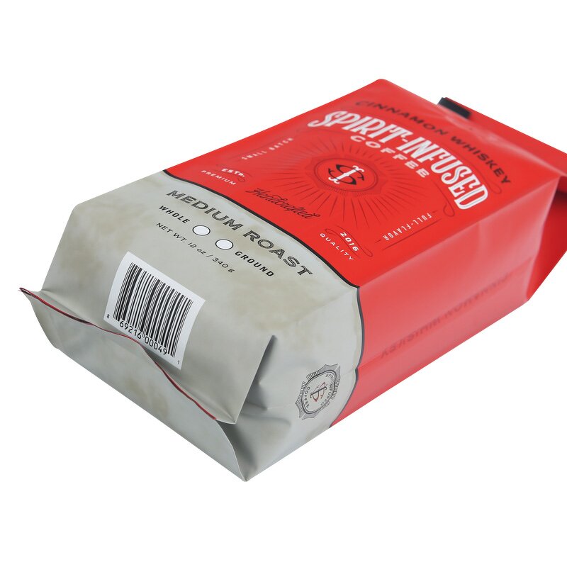 Coffee Pouch Manufacturer - OEM/ODM Custom Matte Flat Bottom Side Gusset Bag