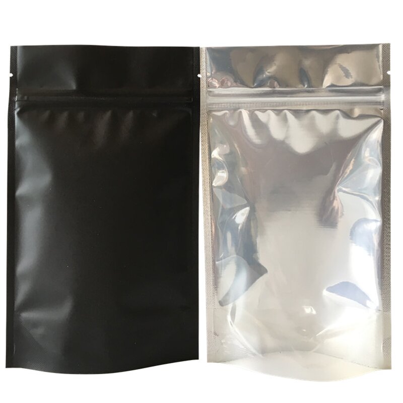 Stand up Bag Manufacturer - OEM/ODM Custom Matte Black Smell Proof Pouch