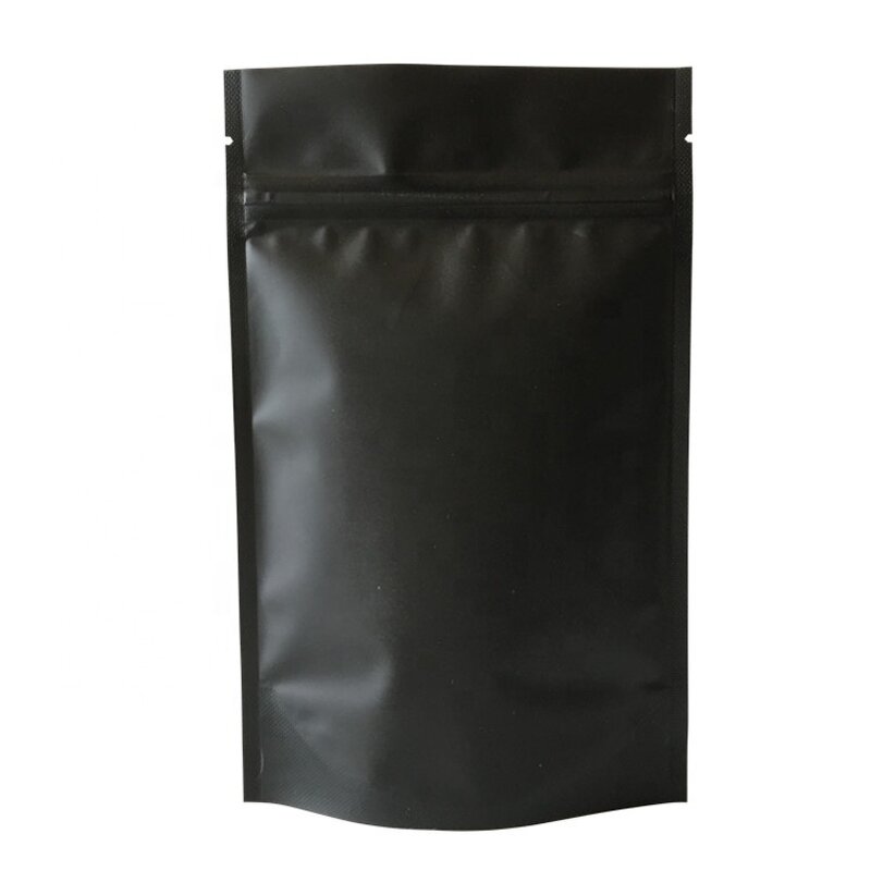 Stand up Bag Manufacturer - OEM/ODM Custom Matte Black Smell Proof Pouch