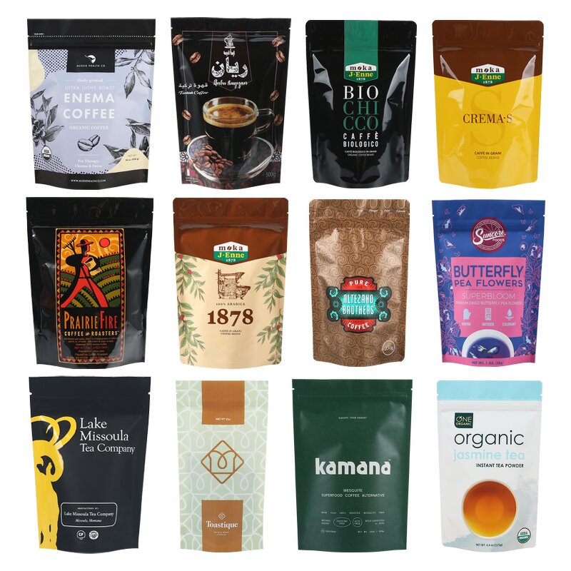 Coffee Bag Manufacturer - OEM/ODM Custom UV Effect Aluminum Foil Pouch