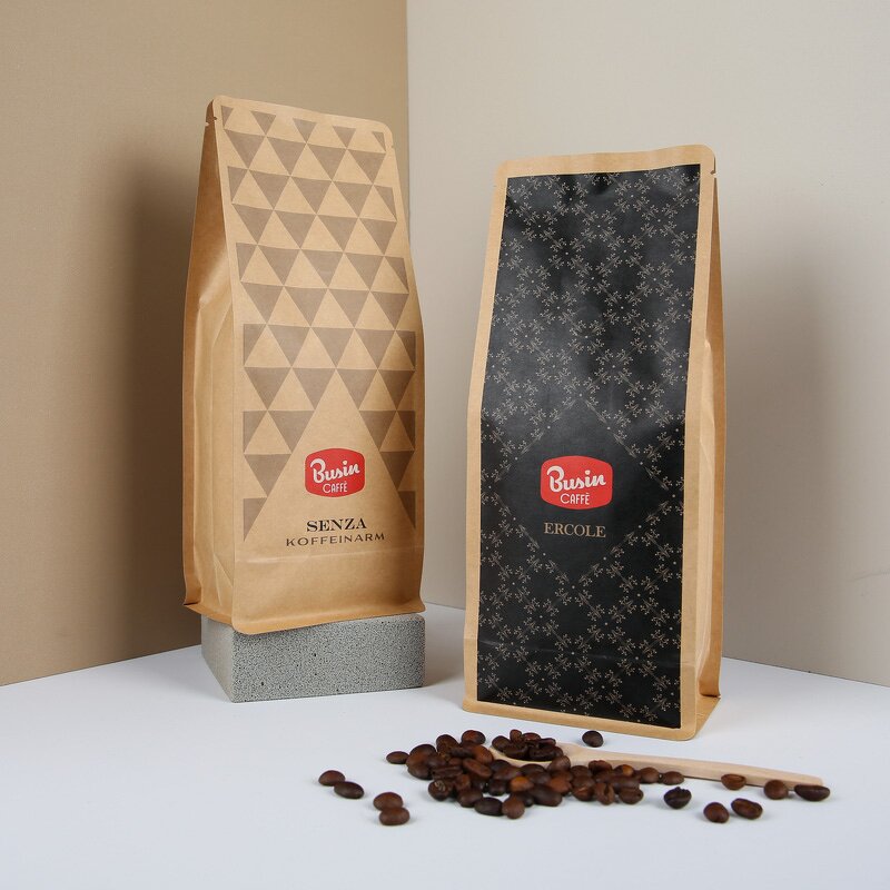 Coffee Pouch Manufacturer - OEM/ODM Custom PLA Biodegradable Kraft Paper Bag