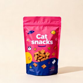 Stand up Pouch Manufacturer - OEM/ODM Custom Tear Notch Pet Treats Packaging