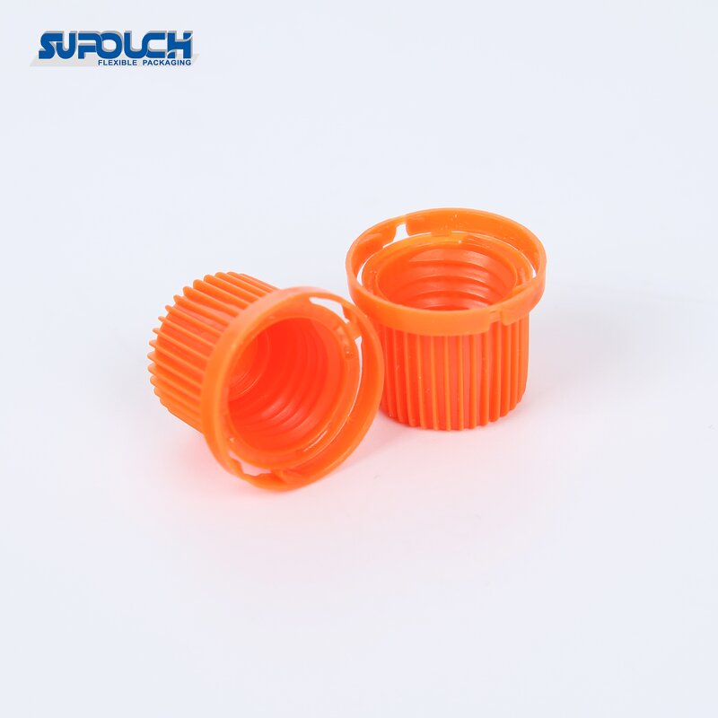 PE Screw Cap Manufacturer - OEM/ODM Custom Anti-theft Stand up Spout Pouch Cap