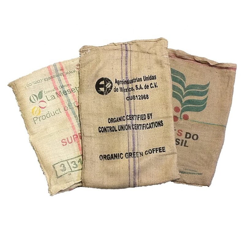 Jute Bag Manufacturer - OEM/ODM Custom Logo Hessian Drawstring Coffee Bag