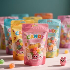 Stand up Pouch Manufacturer - OEM/ODM Custom Foil Snack Candy Packaging Bag