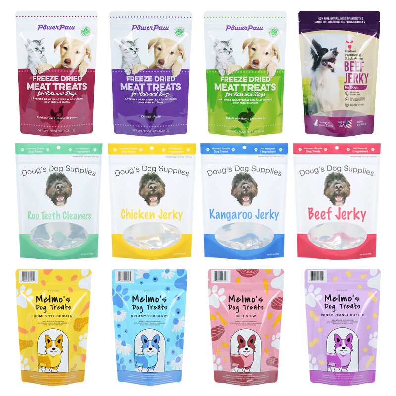 Pet Food Bag Manufacturer - OEM/ODM Custom Plastic Heat Seal Flat Bottom Bag