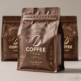 Coffee Bag Manufacturer - OEM/ODM Custom Eco Biodegradable Flat Bottom Bag