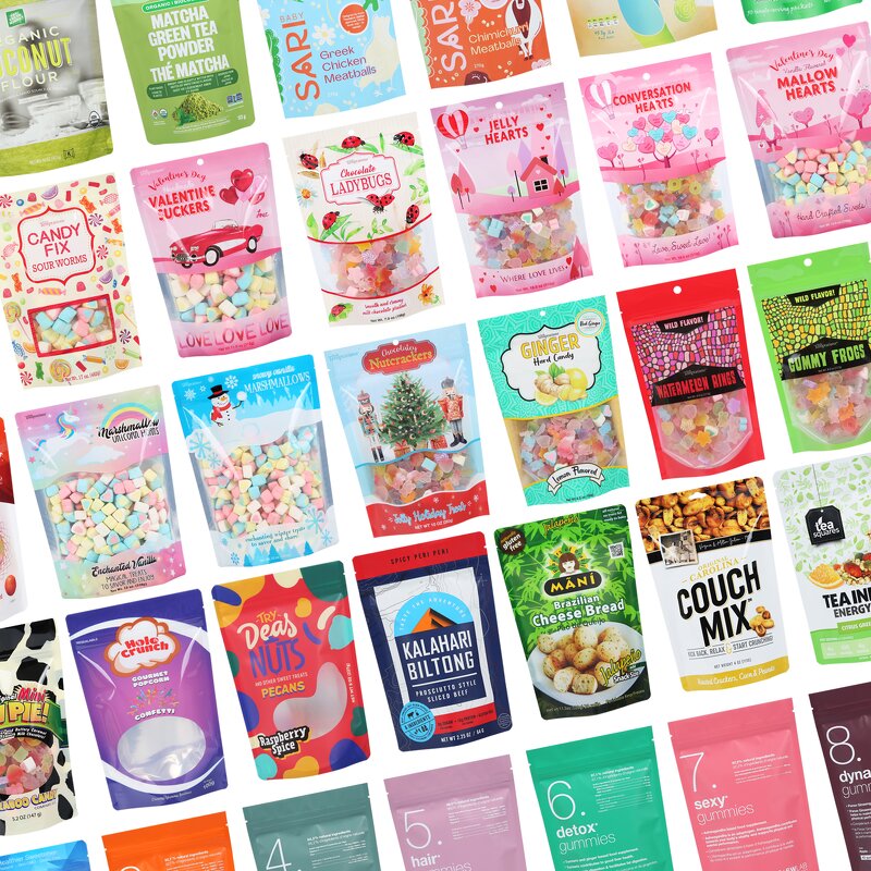 Standup Pouch Manufacturer - OEM/ODM Custom Window Snack Dried Fruit Bag