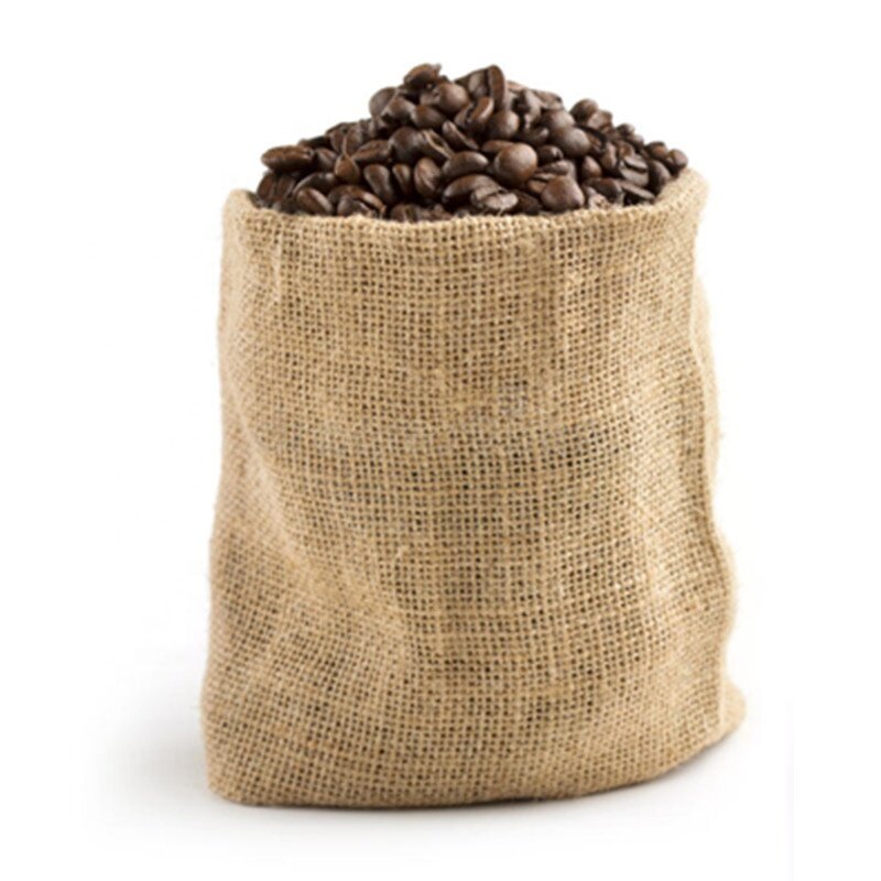 Jute Bag Manufacturer - OEM/ODM Custom Hessian Drawstring Stand up Coffee Bag