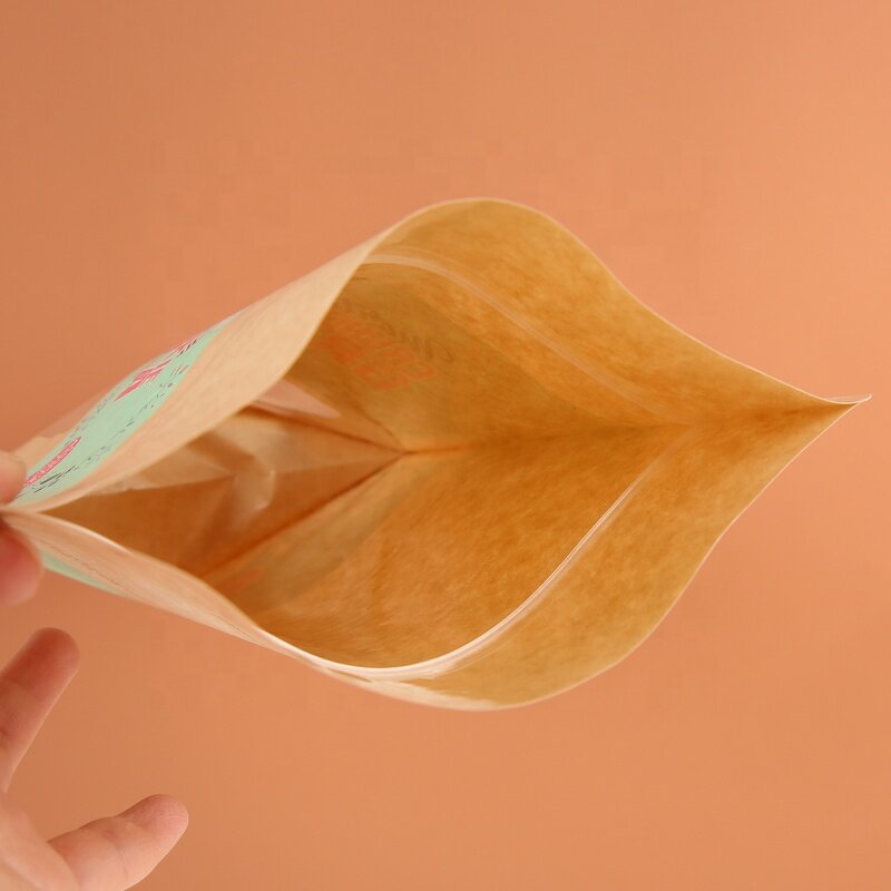 Kraft Paper Pouch Manufacturer - OEM/ODM Custom Biodegradable Zipper Food Bag